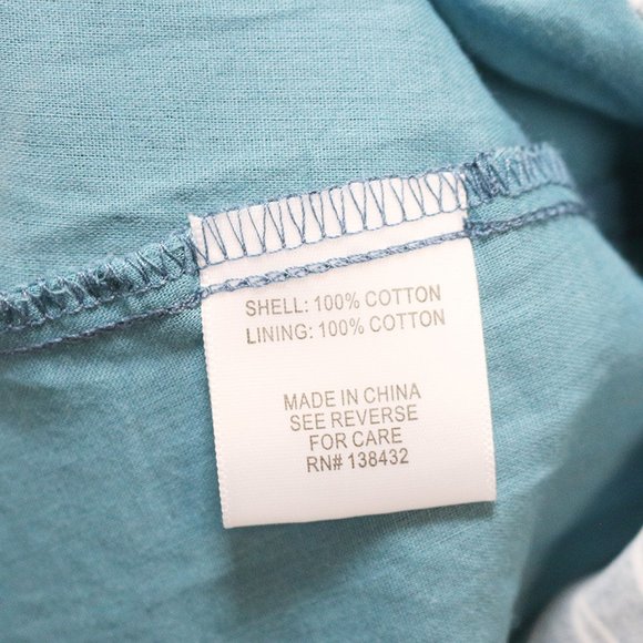 Modcloth Sleeveless Open Tie Back Blue Dress Sz 10 - Picture 7 of 7